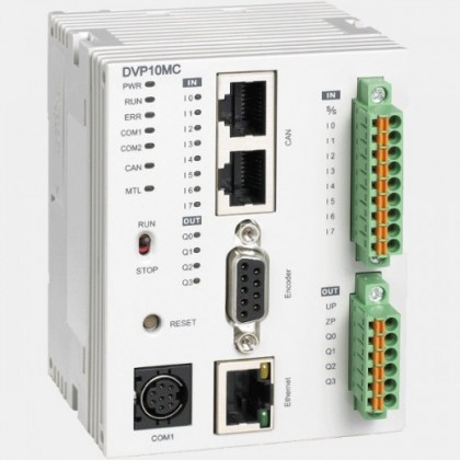 Sterownik PLC 8 wejść cyfrowych i 4 wyjść cyfrowych 0,5 A Delta Electronics DVP10MC11T
